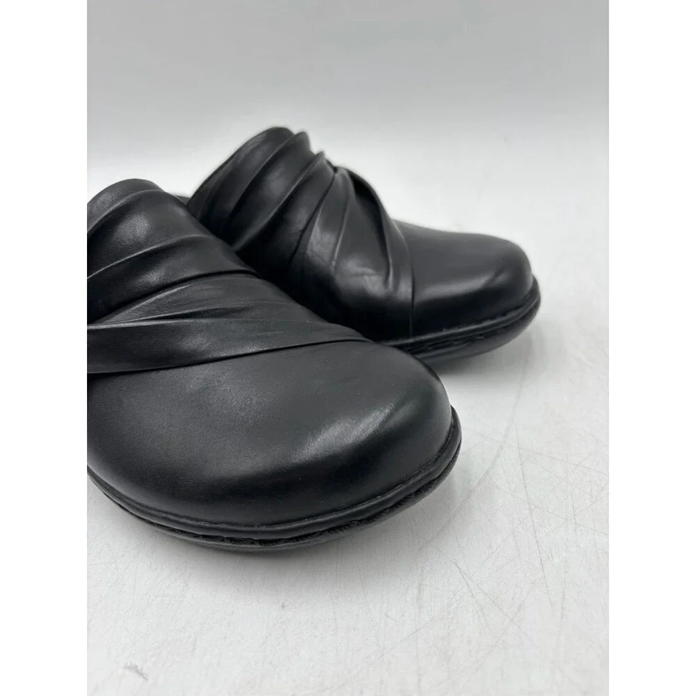 Clarks LEISA DEINA 26101784 Women's NEW Slip-On Clogs Black US Size 7 N